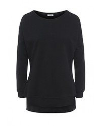 Женский черный свитер с круглым вырезом от Aurora Firenze