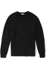 Мужской черный свитер с круглым вырезом от Balenciaga