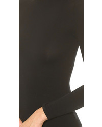 Женский черный свитер с круглым вырезом от Commando