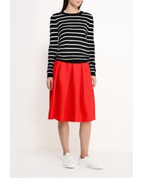 Женский черный свитер с круглым вырезом от Baon