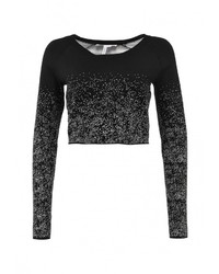 Женский черный свитер с круглым вырезом от BCBGeneration