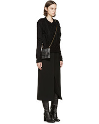 Женский черный свитер с круглым вырезом от Lanvin