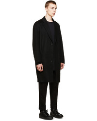 Мужской черный свитер с круглым вырезом от Acne Studios