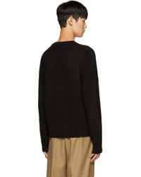Мужской черный свитер с круглым вырезом от 3.1 Phillip Lim