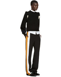 Женский черный свитер с круглым вырезом от Toga