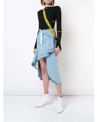 Женский черный свитер с круглым вырезом от Off-White