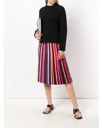 Женский черный свитер с круглым вырезом от Sport Max Code