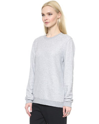 Женский черный свитер с круглым вырезом от Zoe Karssen