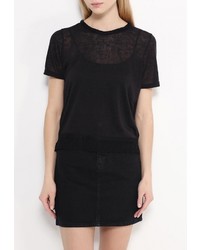 Женский черный свитер с круглым вырезом от Brave Soul