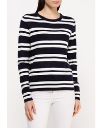 Женский черный свитер с круглым вырезом от Broadway