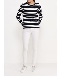 Женский черный свитер с круглым вырезом от Broadway