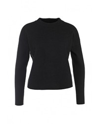 Женский черный свитер с круглым вырезом от Broadway