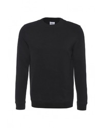 Мужской черный свитер с круглым вырезом от Burton Menswear London