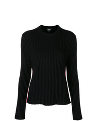 Женский черный свитер с круглым вырезом от Calvin Klein 205W39nyc