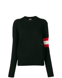 Женский черный свитер с круглым вырезом от Calvin Klein 205W39nyc