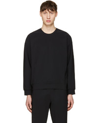 Мужской черный свитер с круглым вырезом от Calvin Klein Collection