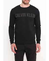 Мужской черный свитер с круглым вырезом от Calvin Klein Jeans