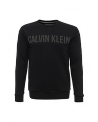 Мужской черный свитер с круглым вырезом от Calvin Klein Jeans