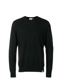 Мужской черный свитер с круглым вырезом от Carhartt