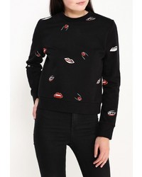 Женский черный свитер с круглым вырезом от Cheap Monday