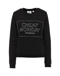 Женский черный свитер с круглым вырезом от Cheap Monday