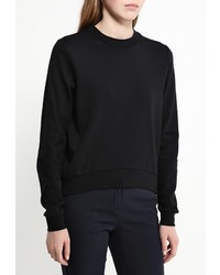 Женский черный свитер с круглым вырезом от Cocos