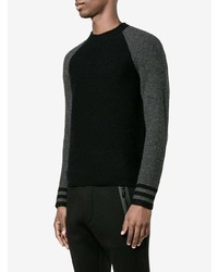 Мужской черный свитер с круглым вырезом от rag & bone
