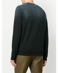Мужской черный свитер с круглым вырезом от Kent & Curwen