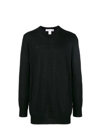 Мужской черный свитер с круглым вырезом от Comme Des Garcons SHIRT