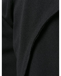 Женский черный свитер с круглым вырезом от Comme des Garcons