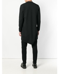 Мужской черный свитер с круглым вырезом от Comme Des Garcons Homme Plus