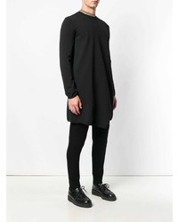 Мужской черный свитер с круглым вырезом от Comme Des Garcons Homme Plus