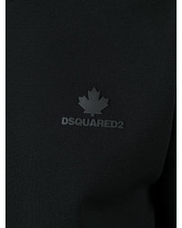 Женский черный свитер с круглым вырезом от Dsquared2