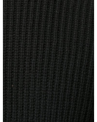 Мужской черный свитер с круглым вырезом от Joseph