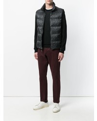 Мужской черный свитер с круглым вырезом от Michael Kors Collection