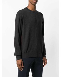 Мужской черный свитер с круглым вырезом от Ps By Paul Smith