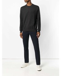 Мужской черный свитер с круглым вырезом от Ps By Paul Smith