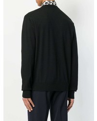 Мужской черный свитер с круглым вырезом от Dolce & Gabbana