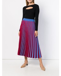 Женский черный свитер с круглым вырезом от Twin-Set