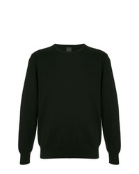 Мужской черный свитер с круглым вырезом от D'urban