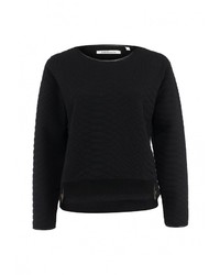 Женский черный свитер с круглым вырезом от Emoi