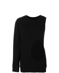 Женский черный свитер с круглым вырезом от Faith Connexion