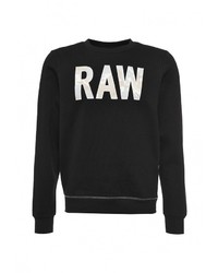 Мужской черный свитер с круглым вырезом от G Star