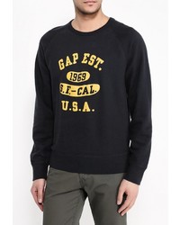 Мужской черный свитер с круглым вырезом от Gap