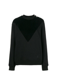 Женский черный свитер с круглым вырезом от Givenchy