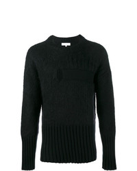 Мужской черный свитер с круглым вырезом от Helen Lawrence