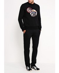 Мужской черный свитер с круглым вырезом от Iceberg