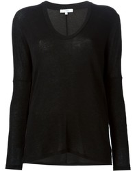 Женский черный свитер с круглым вырезом от IRO