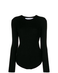 Женский черный свитер с круглым вырезом от IRO
