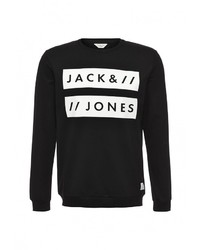 Мужской черный свитер с круглым вырезом от Jack &amp; Jones